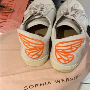SOPHIA WEBSTER BIBI LOW TOP SNEAKERS